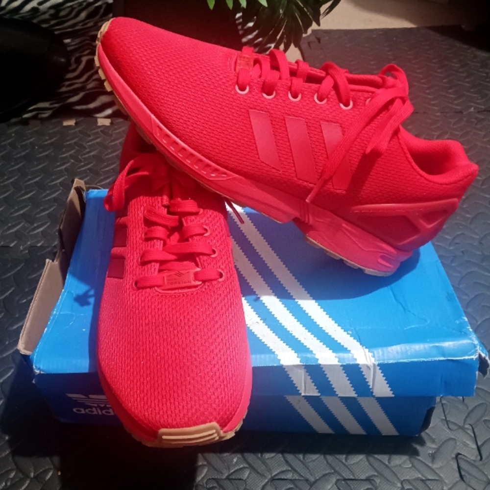 Adidas Torsion Running Red Men Sneakers